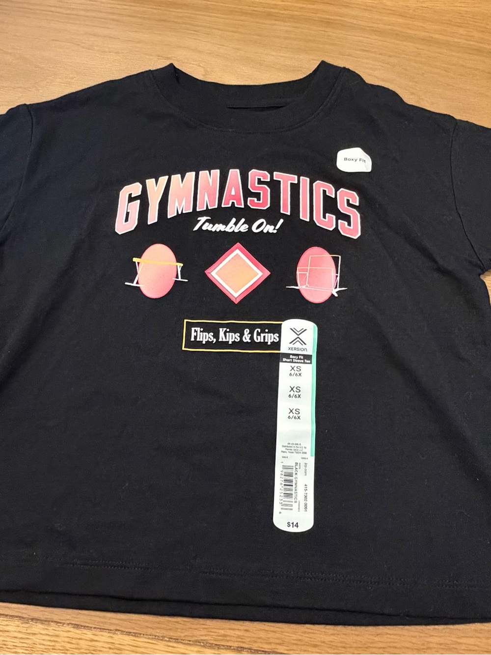 3 for $10 Kids Black Graphic Tee